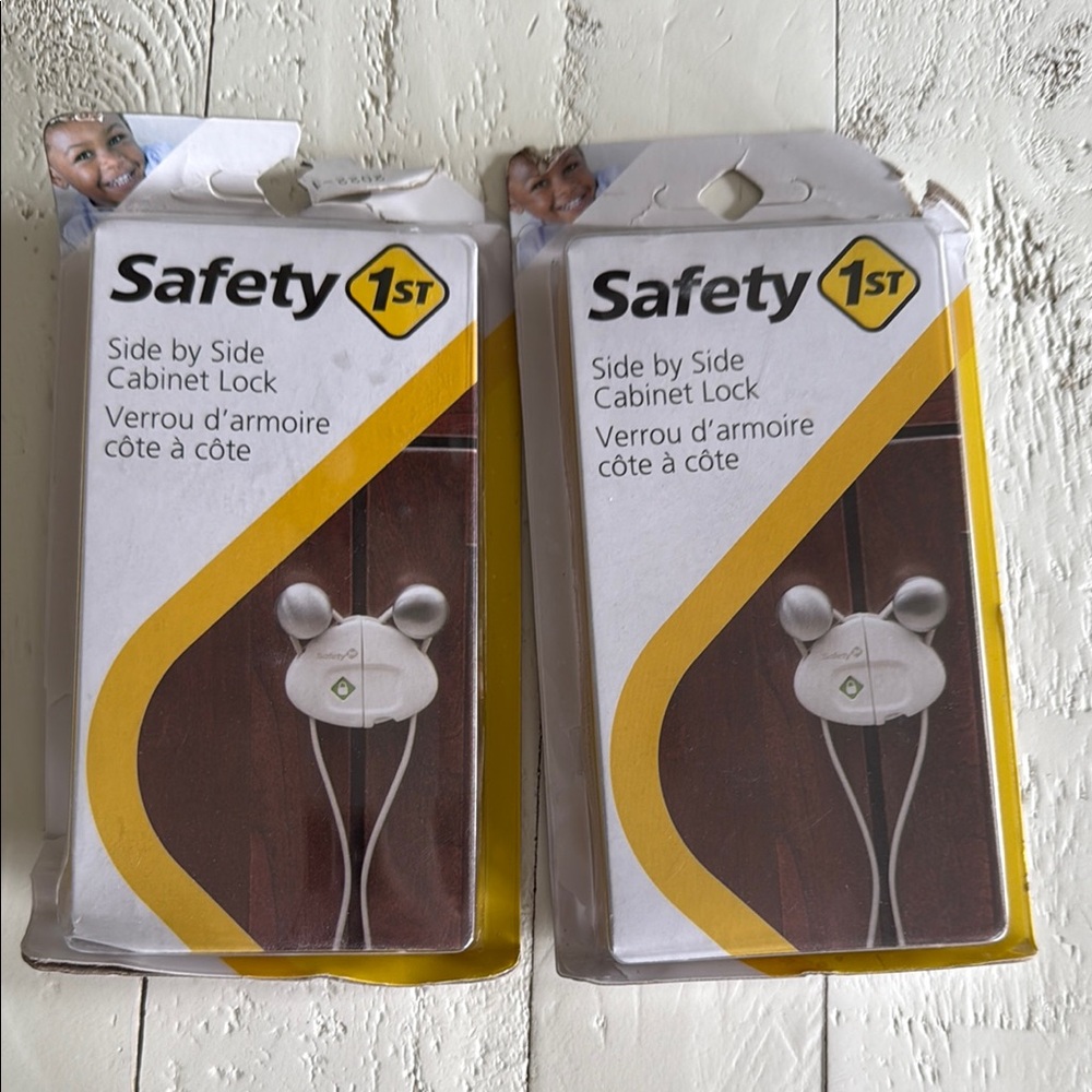 Safety 1st Side by Side Cabinet Lock X2 brand new